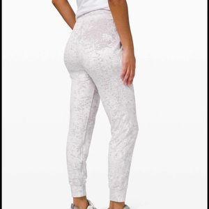 Lululemon Crushed Velvet Joggers size 4 color: chrome